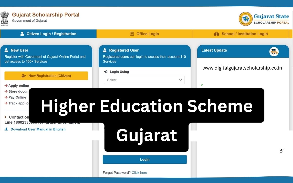 Higher Education Scheme Gujarat