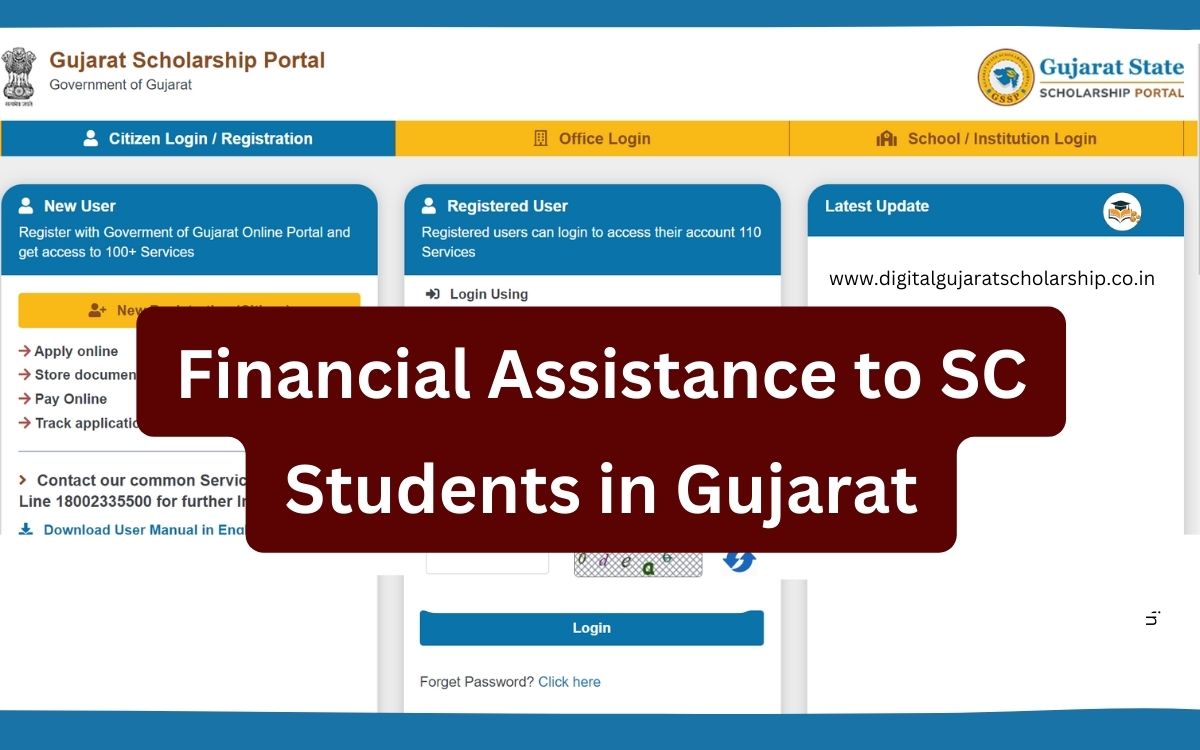 Financial Assistance to SC Students